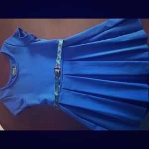 Royal blue Ralph Lauren girls dress